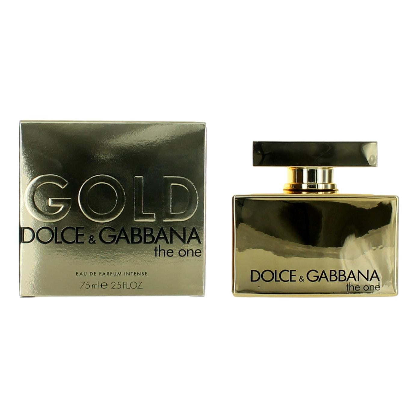 Bottle of The One Gold by Dolce & Gabbana, 2.5 oz Eau De Parfum Spray for Women